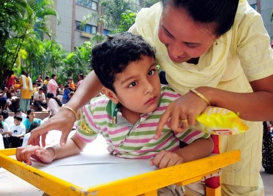 Children learning together